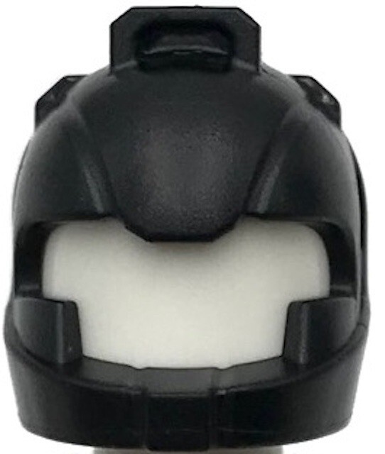 Lego New Black Minifigure Headgear Helmet Space Air Intakes