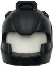 Lego New Black Minifigure Headgear Helmet Space Air Intakes Hole on Top