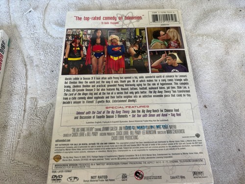 Big Bang Theory komplette Staffeln 1, 2 & 3 DVD-Sets (2) NEU NOCH VERSIEGELT. 1 gebraucht - Bild 6 von 14
