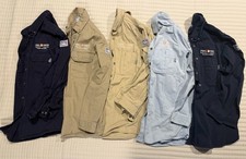 Tyndale Flame Resistant FR Shirts Women's Medium CAT 2 Arc Rated 8 9 CAL USA LOT