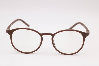 Revel Nolan Brown Round 35-003248 Eyeglasses Frames 50-19-145