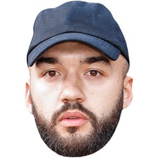 Olivio Ordonez Cap Celebrity Mask, Flat Card Face, Fancy Dress Mask