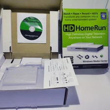 SiliconDust HDHomeRun OTA HDTV Network Tuner Dual ATSC NEW OPEN BOX