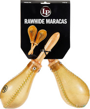 LP393-RH Salsa Rawhide Maracas Nat'Rl