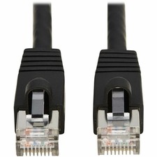 Eaton N272-F07-BK Cat8 40G Snagless SSTP Ethernet Cable RJ45 M/M , PoE, Black