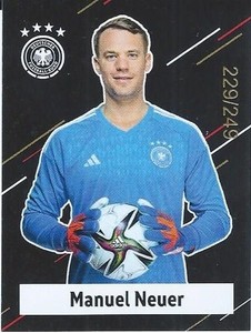Panini World Cup 2022 Qatar - Manuel Neuer - Limited Image - No. 229 of 249