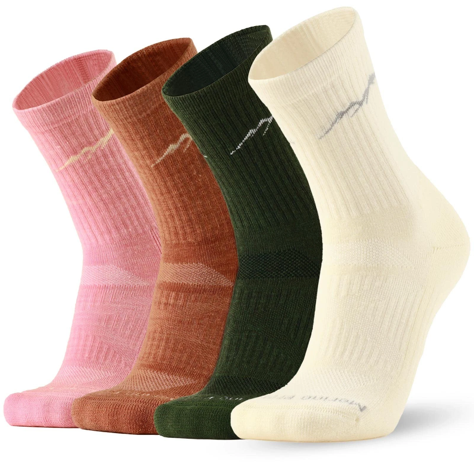 Merino Wool Socks for Women Winter Hiking Hunting Cycling Boot Socks Soft Cus...