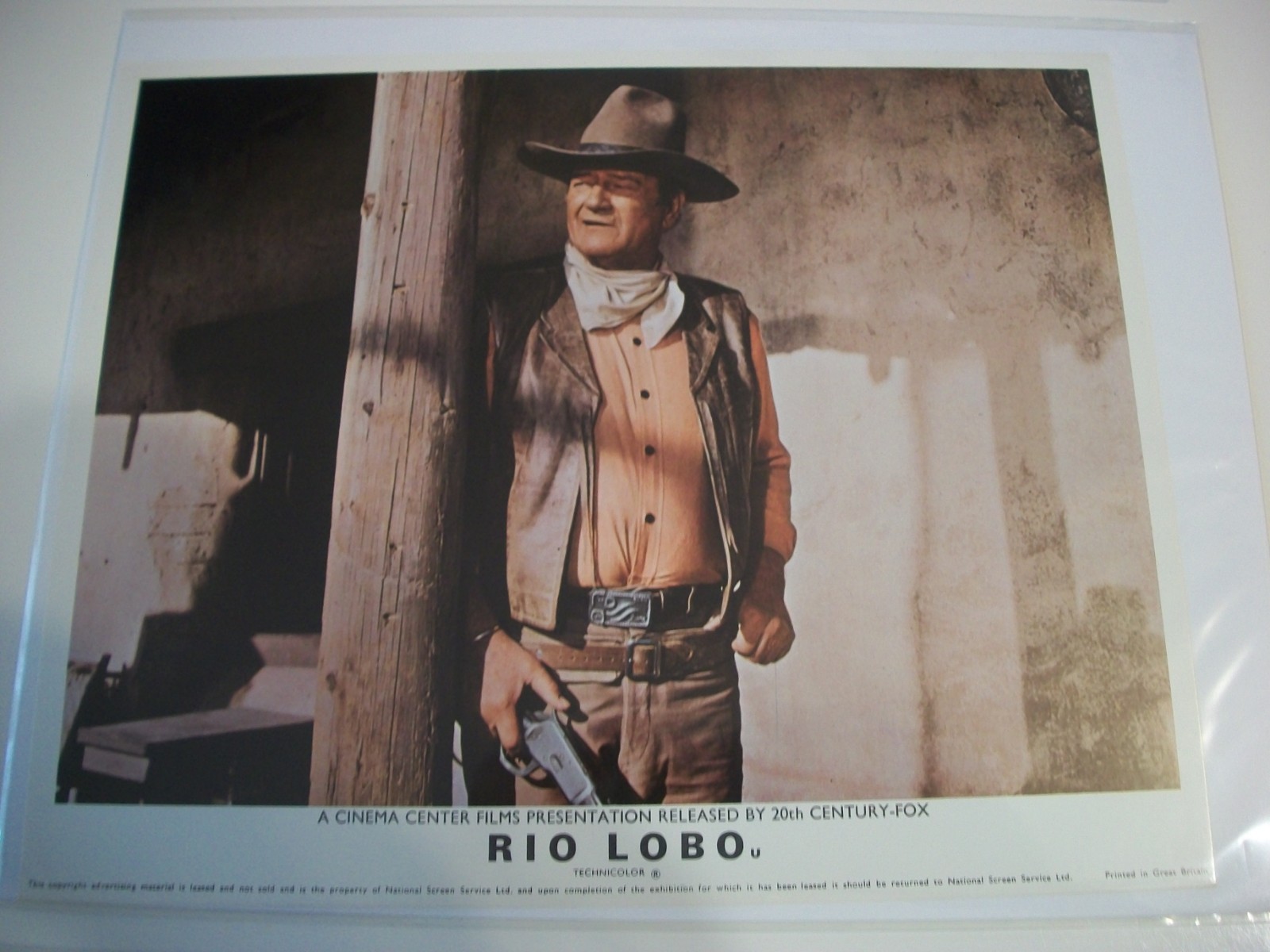 Rio Lobo   8x10   lobby card set  1971
