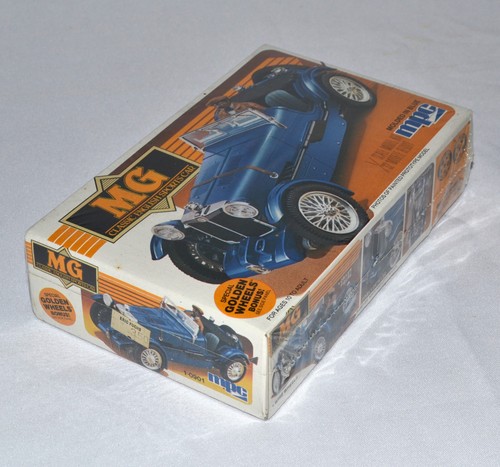New Sealed NOS MPC MG Classic English Sports Car 1:32 Model Car Kit #1-0901 1982 - Picture 17 of 19