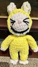 Handmade Crochet Monster 10.5  Plush Toy New