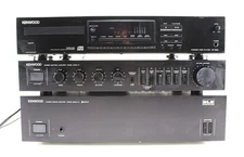Kenwood Set DP-3080  CD player - C1 Pre Amp - M1 Power Amp