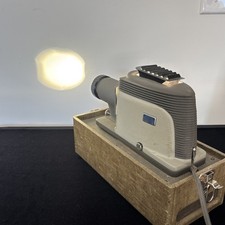 Argus 200 Vintage Slide Projector With Case Tested And Working 