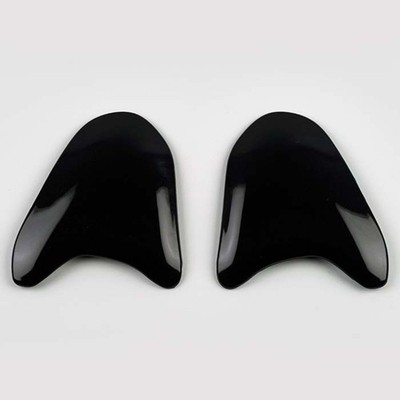PEDANE CUSTOM 5 REGOLABILI NERE PER TUBI 1-1/4 PARAMOTORE MOTO E Harley Davidson