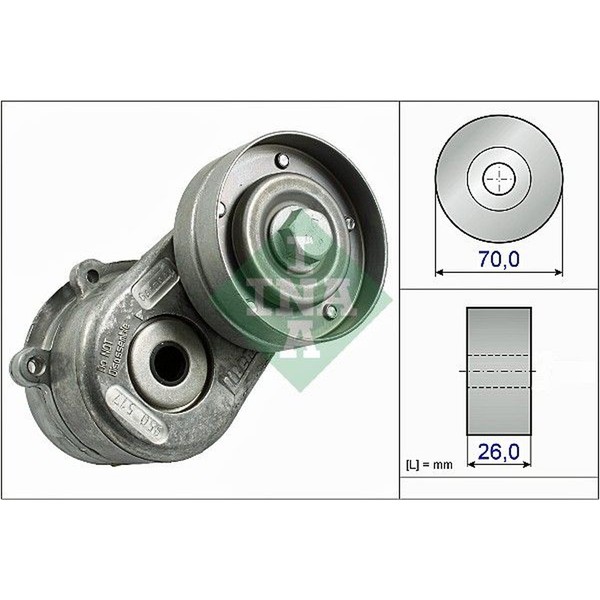Schaeffler INA 534 0448 10 Riemenspanner, Keilrippenriemen-image