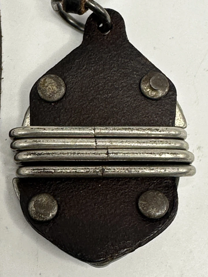 Collar colgante marca Diesel para hombre solo el valiente cuero 17" H7 Foto 3 de 3