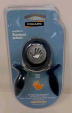 Fiskars Medium Easy Squeeze Punch 3/4" x 3/4" HIGH FIVE Handprint 12-74537097J
