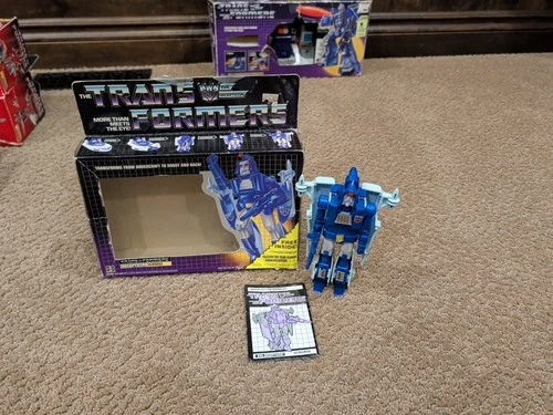 1986 Hasbro Takara Transformers G1 SCOURGE Decepticon Ships Fast!