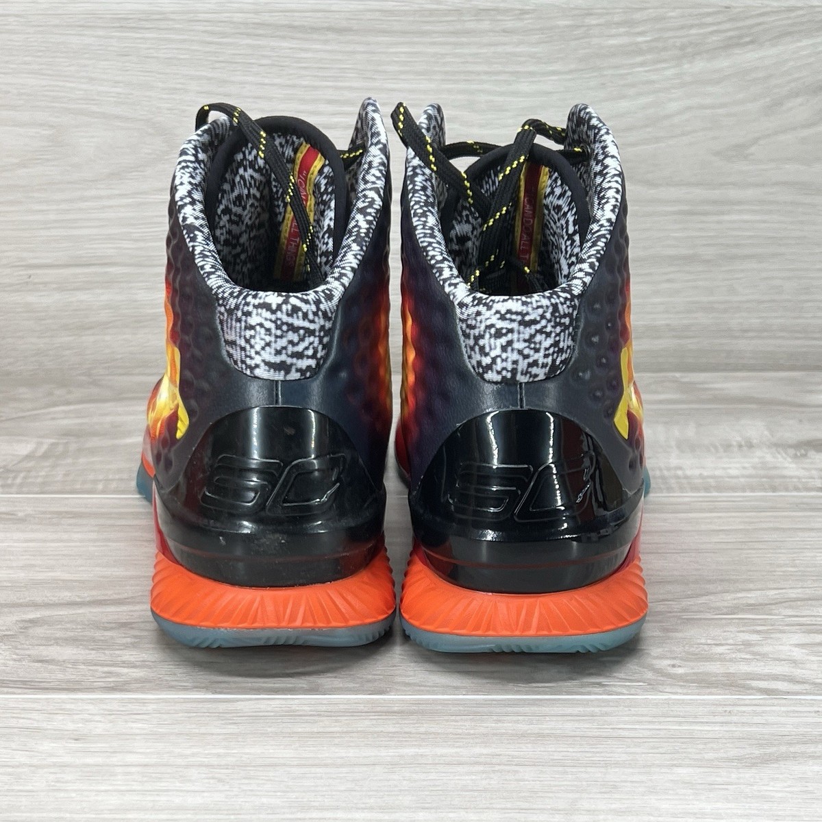 Under Armour Curry 1 Retro Curry Jam Basketball Shoes 3028138-001 Men\'s Size 11 Basketball Under Armour Curry Orange Under Armour Curry Jam  main image 3
