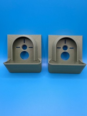 3D Printe 2 Pack Dust Collector And Drill Guide For Your Wall