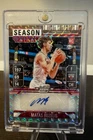 2024-25 Panini Mosaic Rookie Variation Auto #/75 Matas Buzelis  Season Ticket RC