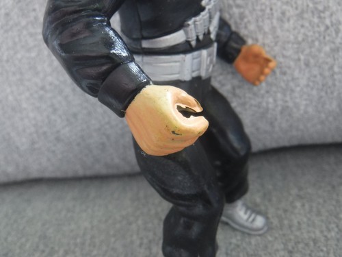 Bad Guys Ultimate Enemy BUZZARD figure 6" Remco 1982 Vintage Sarge Team silver - Picture 10 of 12