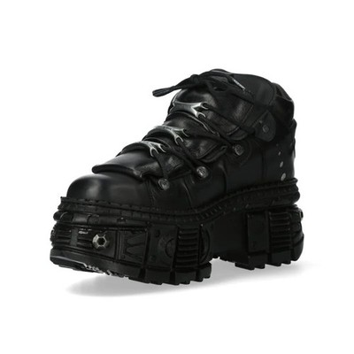 New Rock Boot Unisex M-WALL106-S25 schwarz Gothic, Industrial, Punk, Rockwear