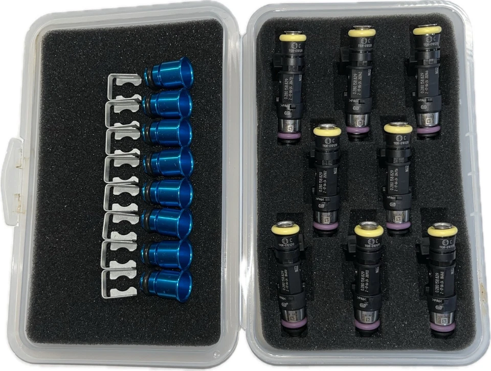 8  Genuine OEM BOSCH 210LB 2200cc fuel INJECTORS LS1 LS6 LT1   - Bild 1 von 1