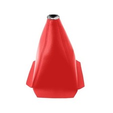 Gear Shifter Boot Cover Car Shift Knob Cover, Manual/Automatic Universal Red