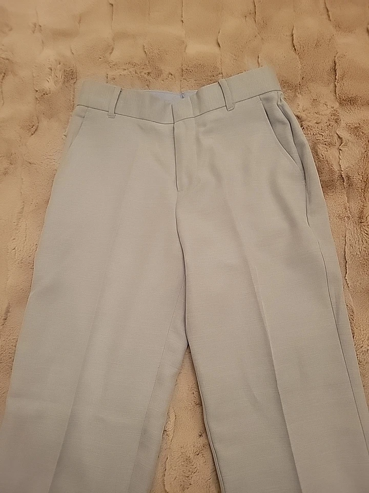 Pantalones de vestir Nautica para niños talla 14 gris claro  Foto 3 de 4