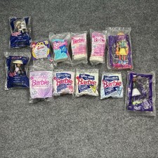 Vintage 1990  s McDonald's Happy Meal Toys BARBIE / Bratz Lot Of 12 - NEW SEALED