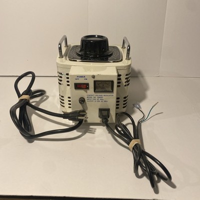 KRM 2090VR  110V Input 0-130V Output Contact Voltage Regulator