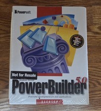 Powersoft PowerBuilder 5.0 Desktop CD-ROM Windows Factory Sealed