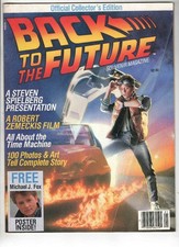 Back to the Future Souvenir Magazine 1985 Michael J Fox