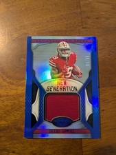 2019 Panini Certified Deebo Samuel New Generation Jerseys Mirror Blue #/99