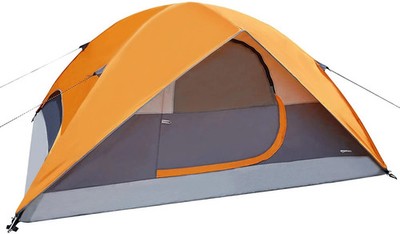 Amazon Basics Kuppelzelt ZELT für 8 Personen Camping Regenschutz Tragetasche