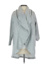 Olive and Oak Women Gray Cardigan M