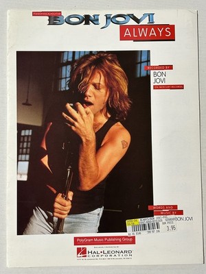 bon jovi always sheet music