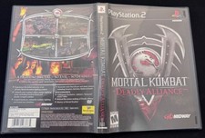 Mortal Kombat: Deadly Alliance (Sony PlayStation 2 PS2 2002) Complete 