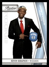 2010-11 Panini Prestige #167 Kevin Seraphin Draft Picks Light Blue #/999