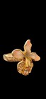 Women's Gold-Plated Flower Trendy Enamel Ring Cubic Zirconium by Matashi Size 9 — photo 2