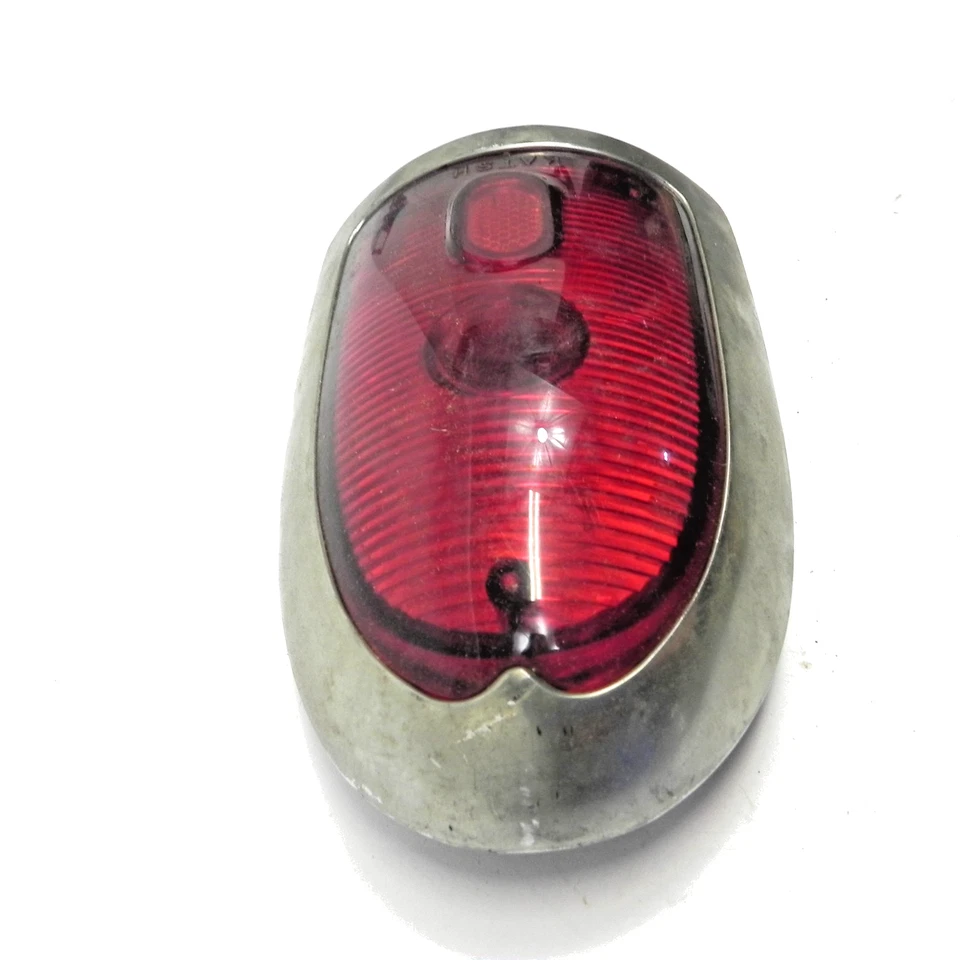 1951 KAISER NOS ЛЕВЫЙ ЗАДНИЙ ФОНАРЬ ОБЪЕКТИВ + СБОРОЧНЫЙ ОБОДОК БЕЗ ЛАМПЫ РЕДКАЯ ВИНТАЖНЫЙ KF #207376 - Изображение 4 из 4