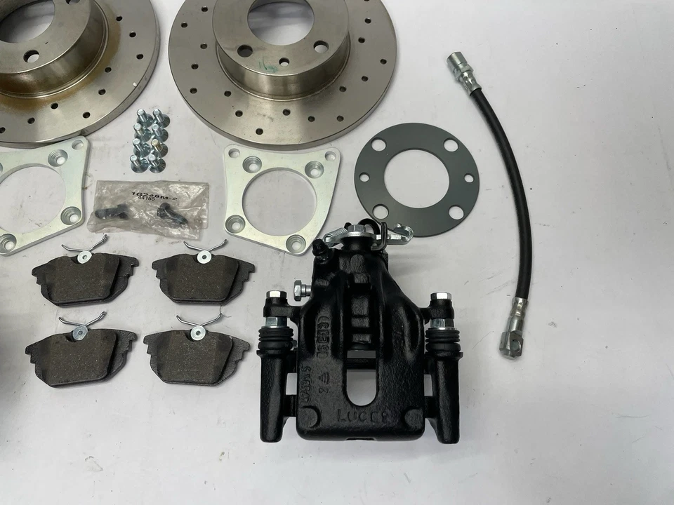 Kit de conversión de freno de disco trasero Fiat 128 127 Ritmo Strada Abarth Autobianchi A112 Foto 4 de 4