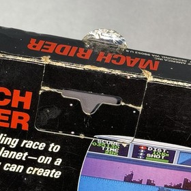 Mach Rider⭐️Gloss Sticker Seal Test Market⭐️Nintendo NES Complete CIB Black Box