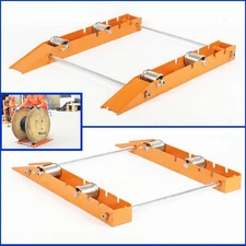 Cable Drum Roller Reel Dispenser Wire Dispenser Cable Roller Stand 3T Load