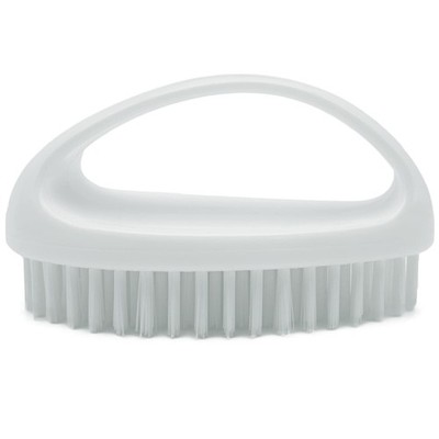 GKETN Hand and Nail Brush for White Body With Nylon Bristles 