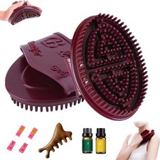 2 PCS Meridian Brush Massage Body Brush,2026 Upgraded Brand New Enhanced Meri...