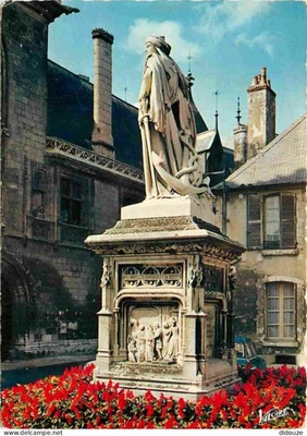 Carte Postale - 18 - Bourges - Statue de Jacques Coeur - CPM - Voir Scans Recto- - Photo 1/2
