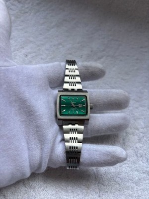 ORIENT Automatic Watch, Green Dial