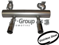 SportschalldäMpfer Jopex Jp Group 8120802500 Edelstahl FüR Vw Kaefer Karmann 14