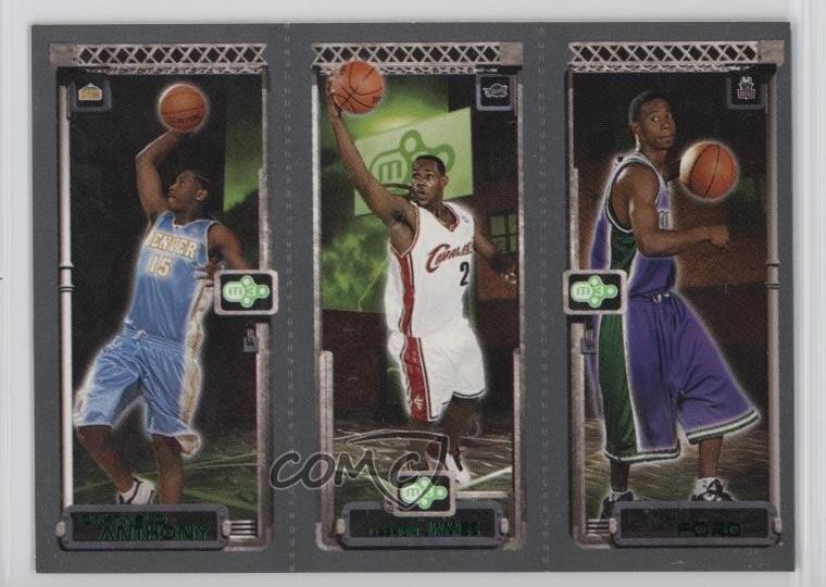 2003-04 Topps Rookie Matrix LeBron James Carmelo Anthony TJ Ford RC HOF v0v